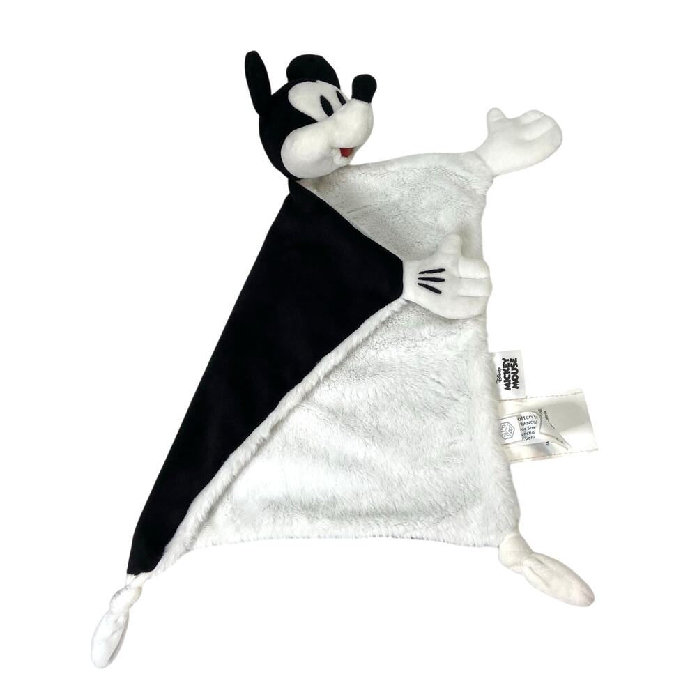 Pottery Barn Kids Mickey Mouse Baby Security Blanket Disney Lovey Stuffed Plush